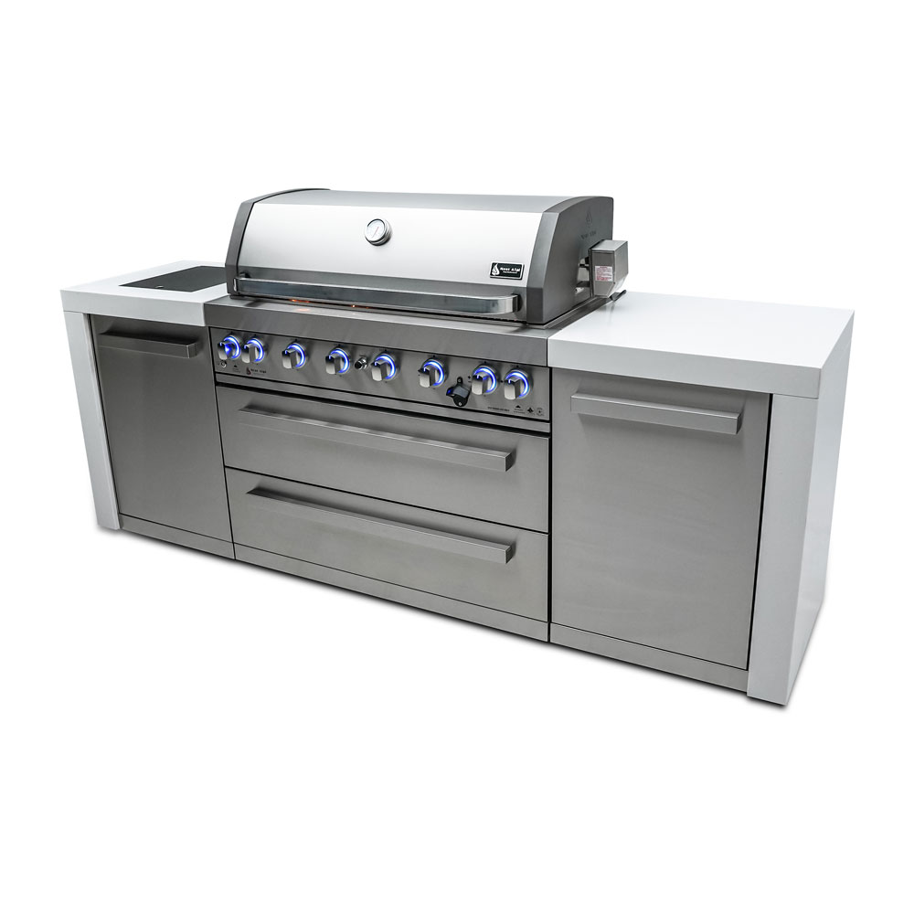 MAi-805-D Deluxe 6 Burner Island