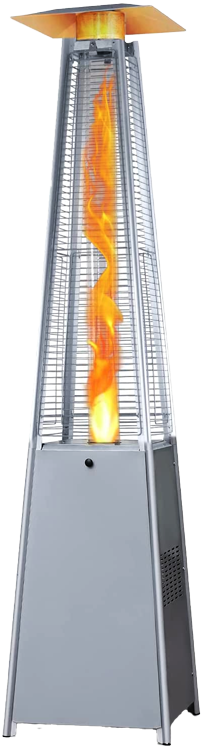pyramid-heater750 Ambiance Pyramid outdoor stand heater