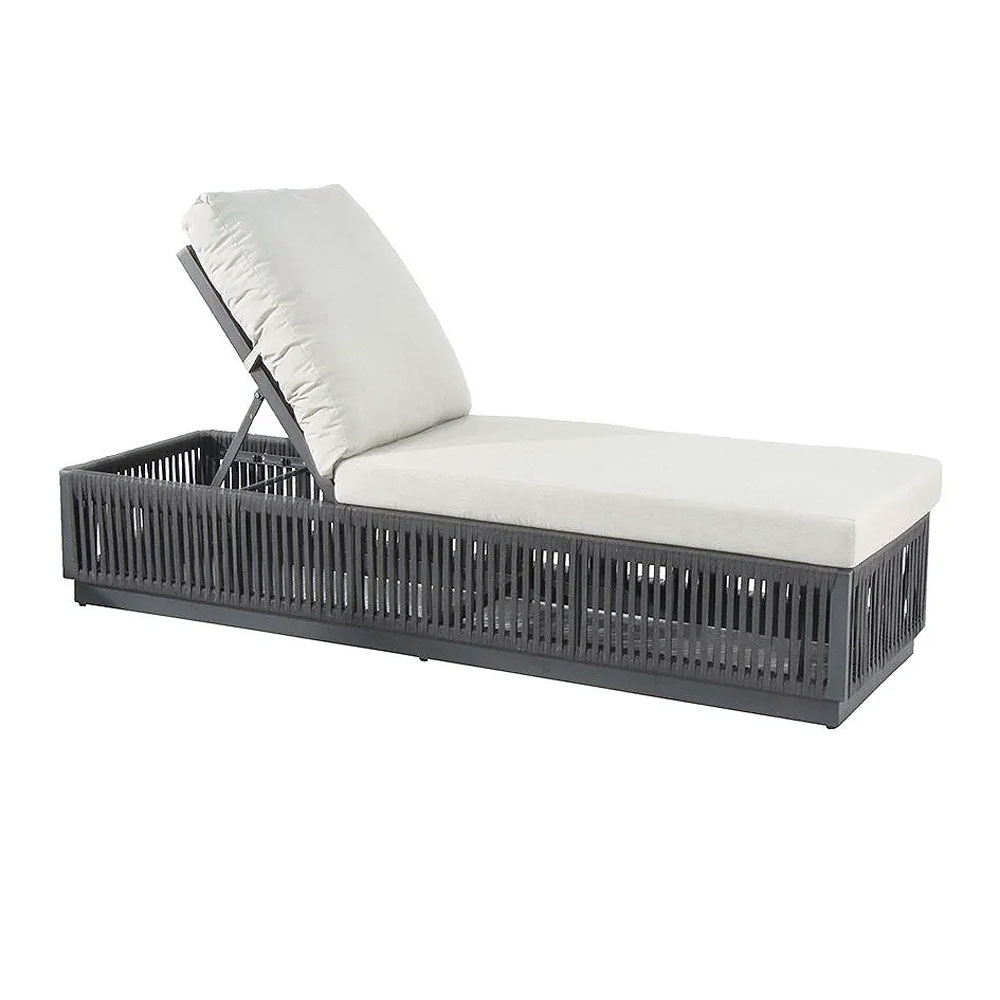 Cushioned Chaise Lounge