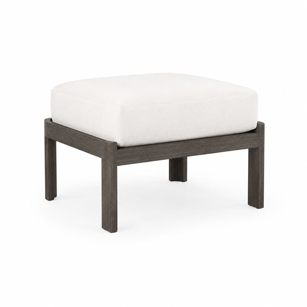 Belize cushioned ottoman
