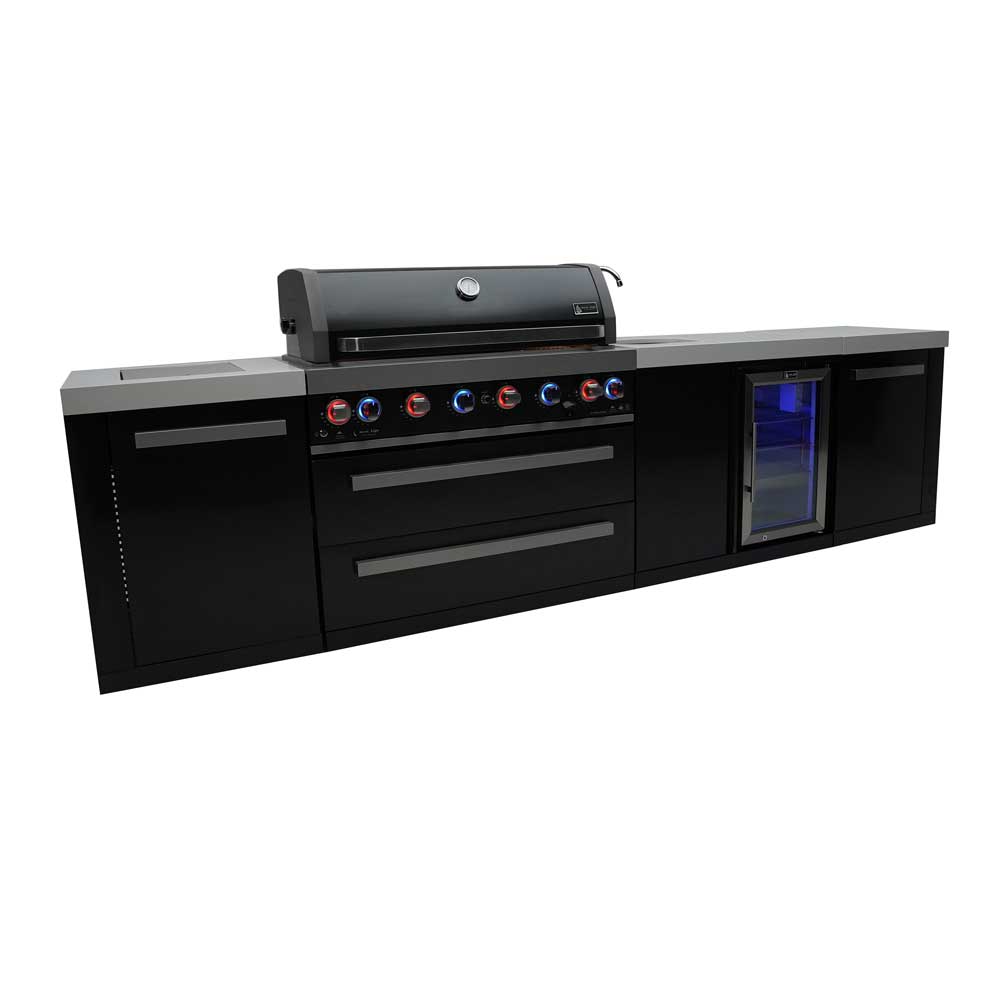 Mont Alpi 805 Black Stainless Outdoor kitchen & Beverage Center