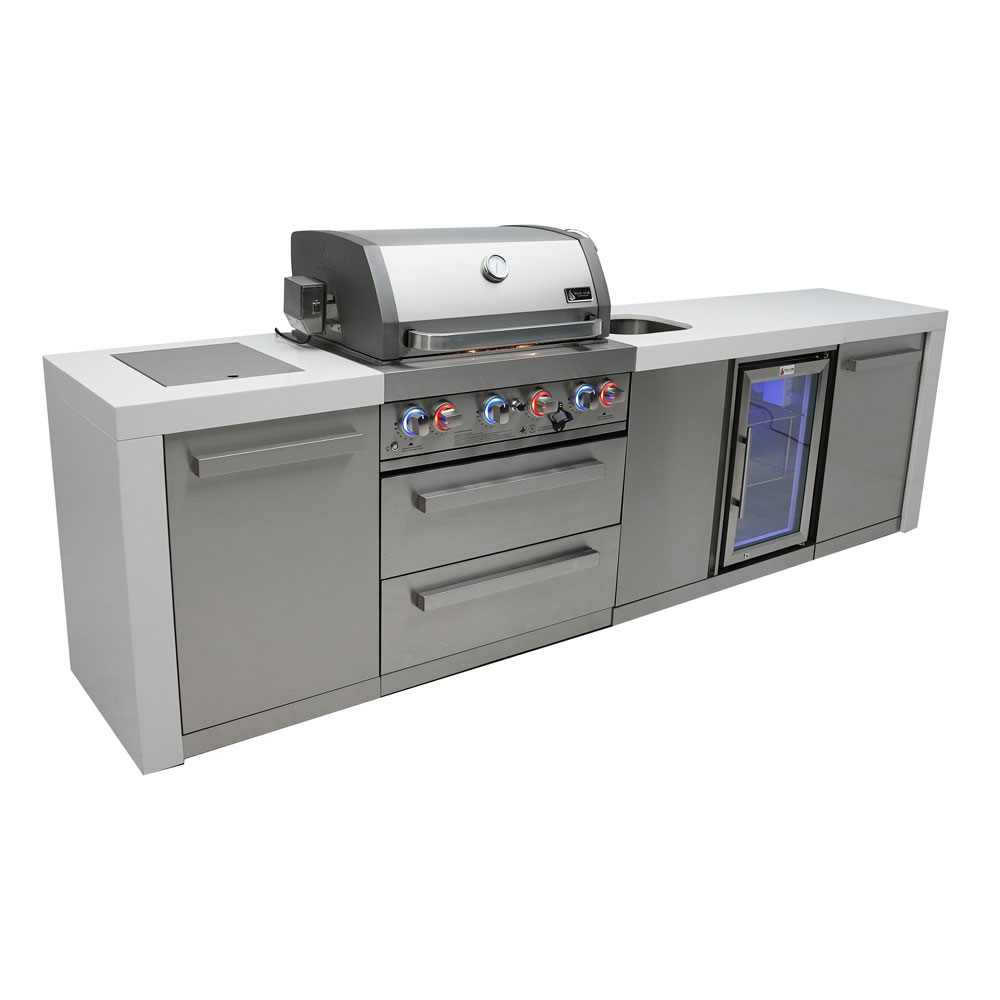 Mont Alpi MAi400 Deluxe Outdoor Kitchen and Beverage center