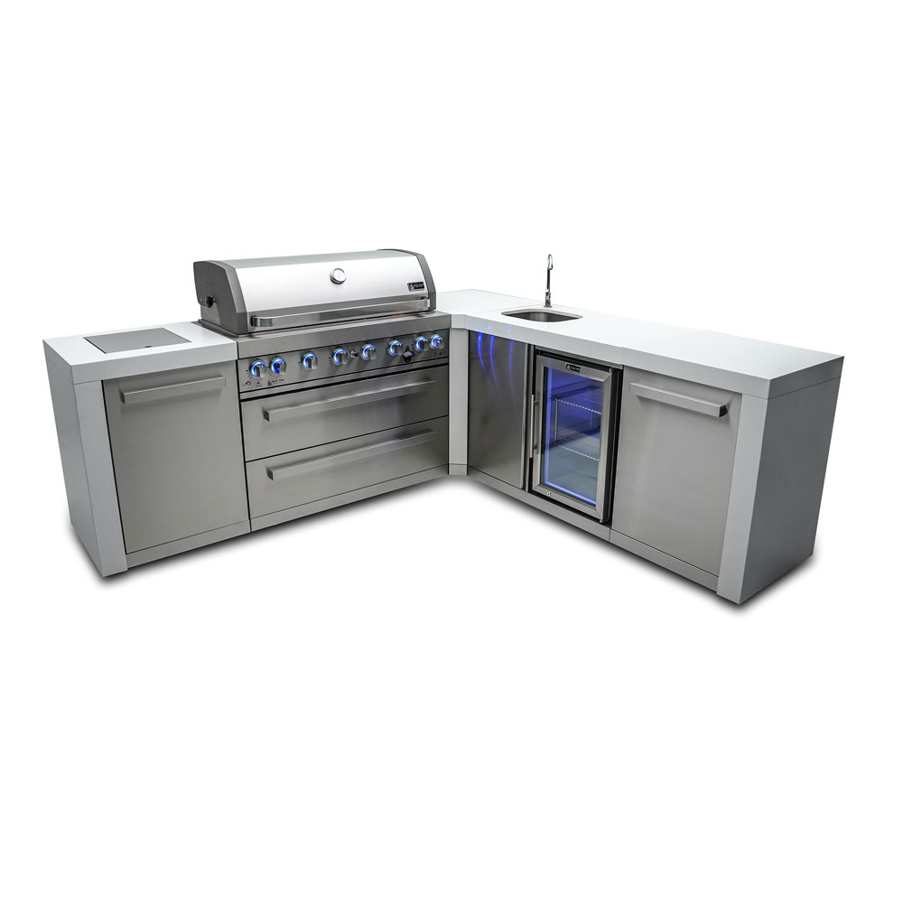 Mont Alpi 805 Deluxe Outdoor Kitchen Beverage Center