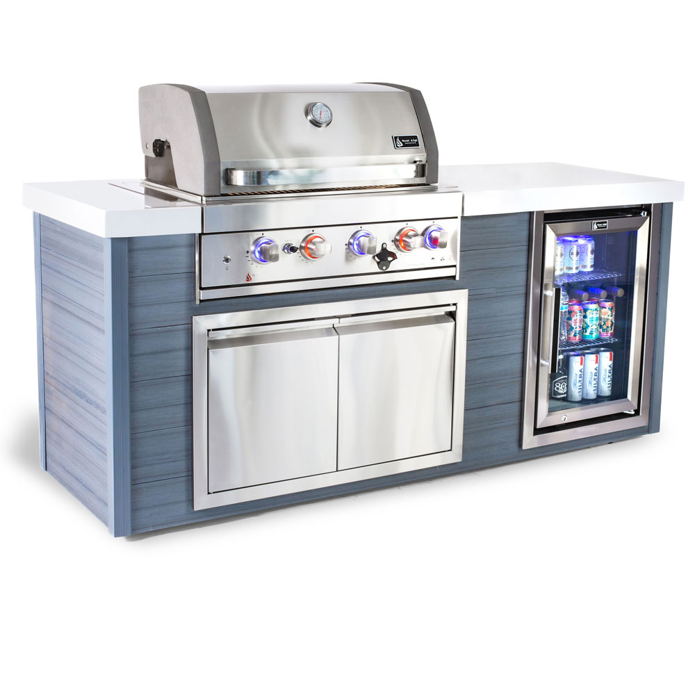 Mont Alpi 400 series artwood bbq island