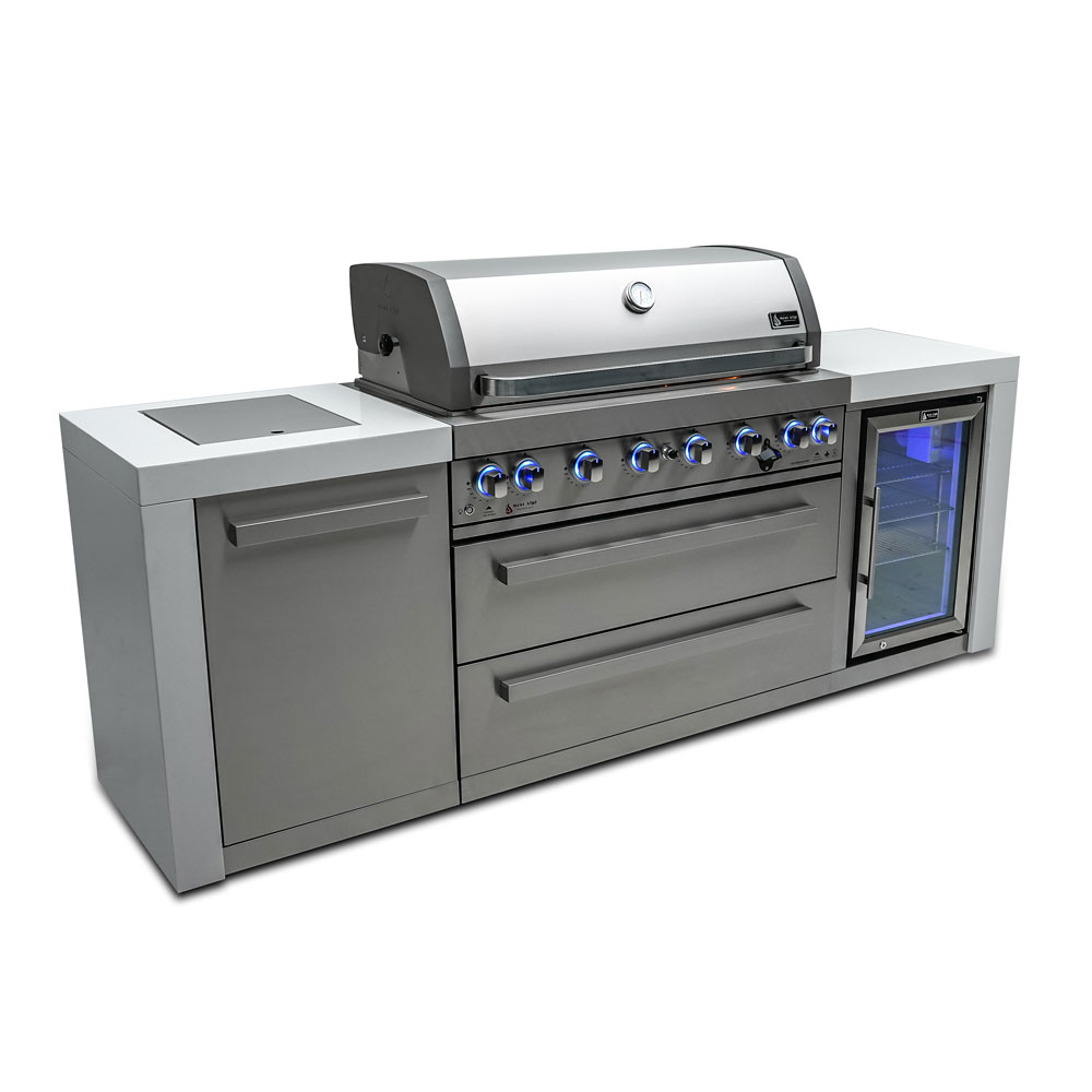 mont alpi 805 deluxe outdoor kitchen fridge